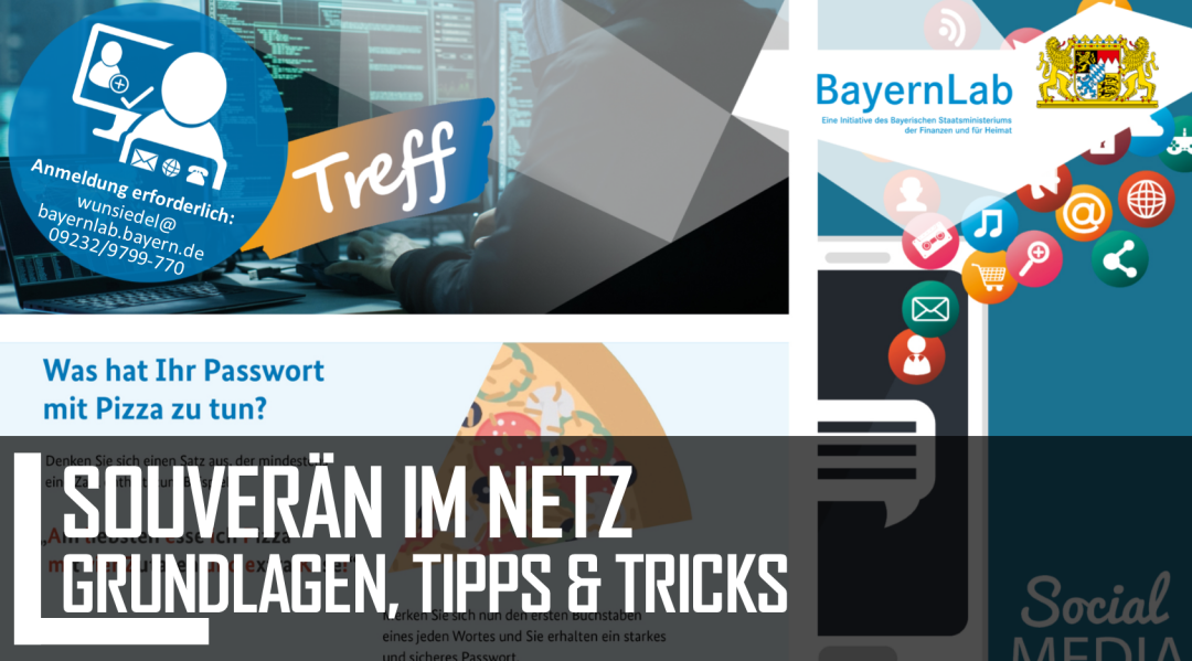 Terminhinweis Vortrag zum Thema Souverän im Internet